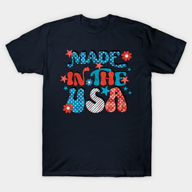 Made in the USA T-Shirt by Designs by Ira